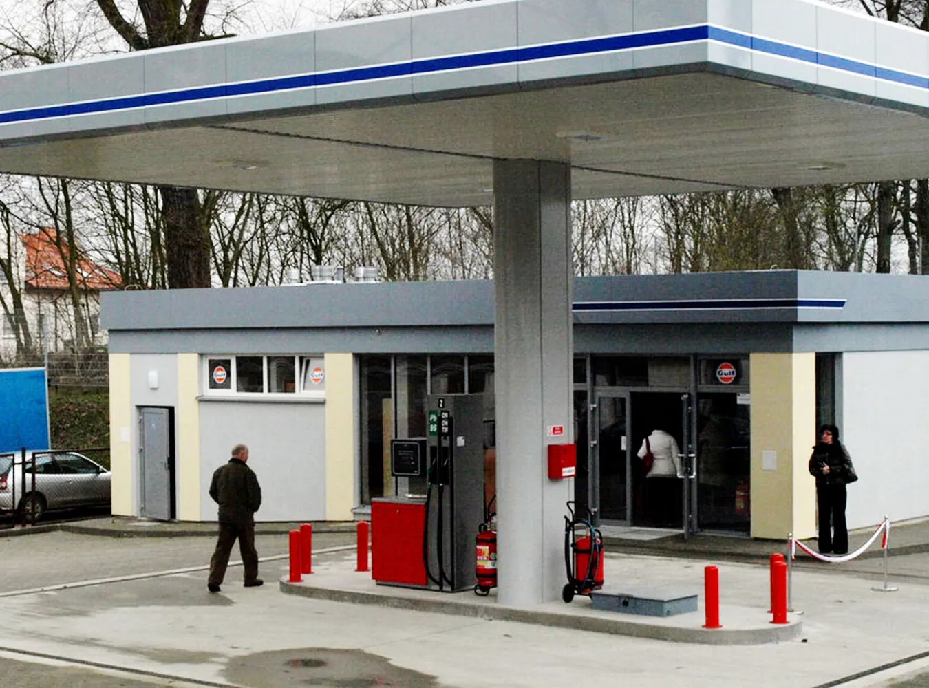 Gorzowska policja otworzyła stację benzynową