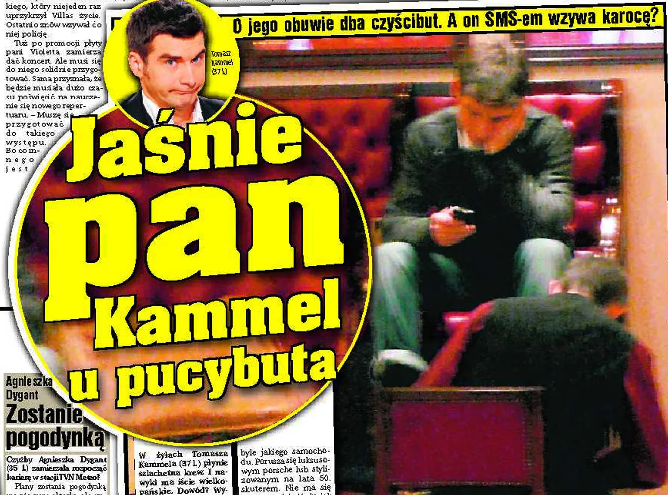 Pucybut obsługuje Kammela