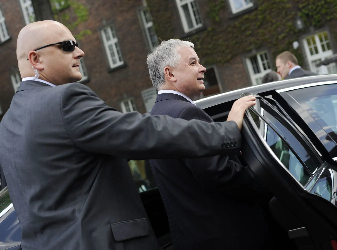 Lech Kaczyński bez agentów BOR