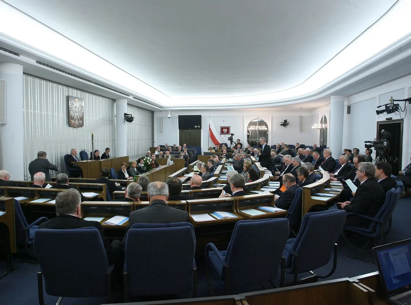Sala posiedzeń Senatu