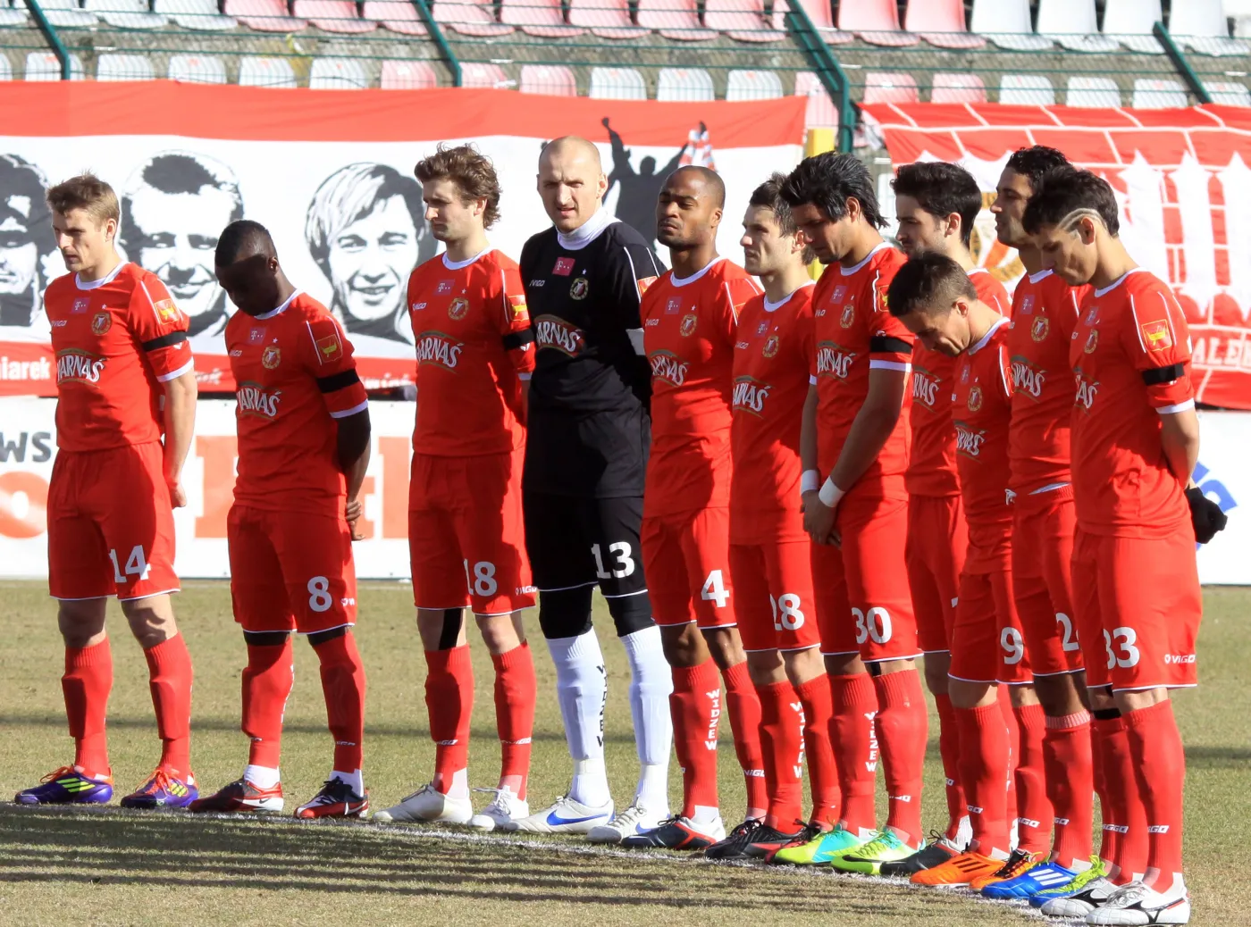 Piłkarze Widzewa Łódź