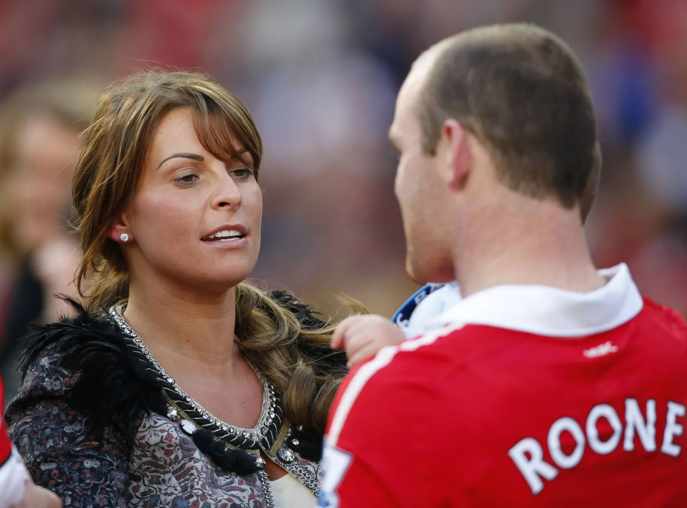 Wayne Rooney dostał zakaz zbliżania się do żony