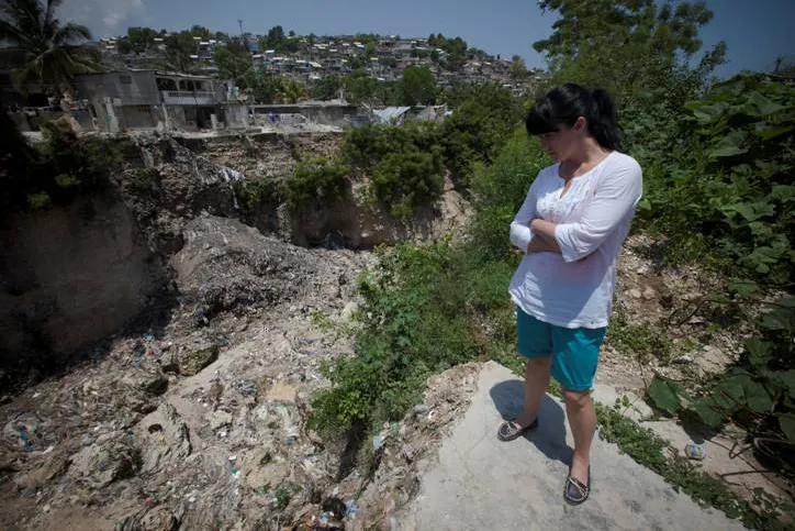 Ewa Drzyzga na Haiti