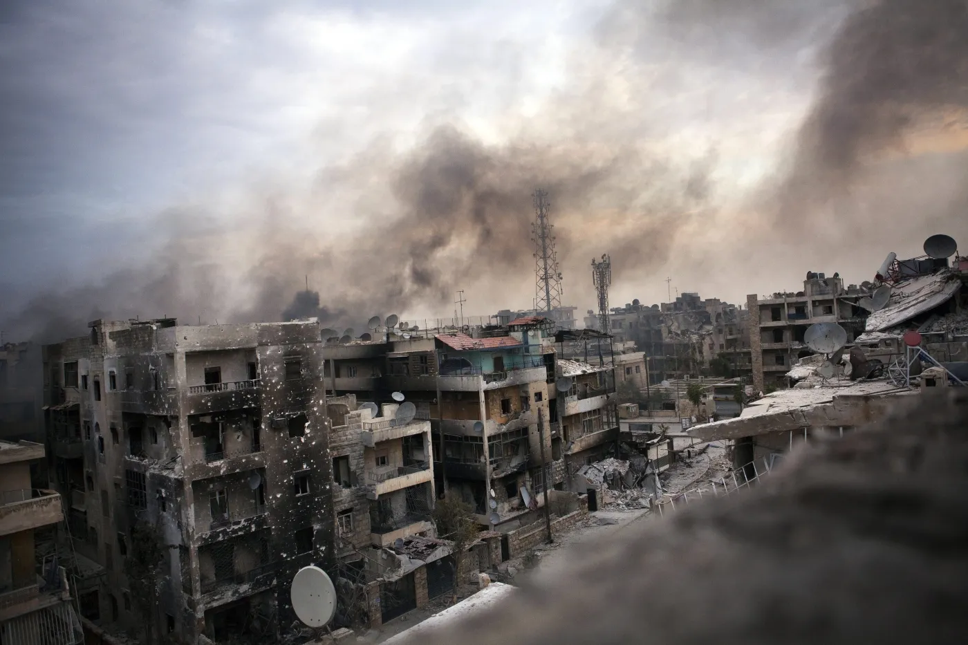 Zniszczenia w Syrii