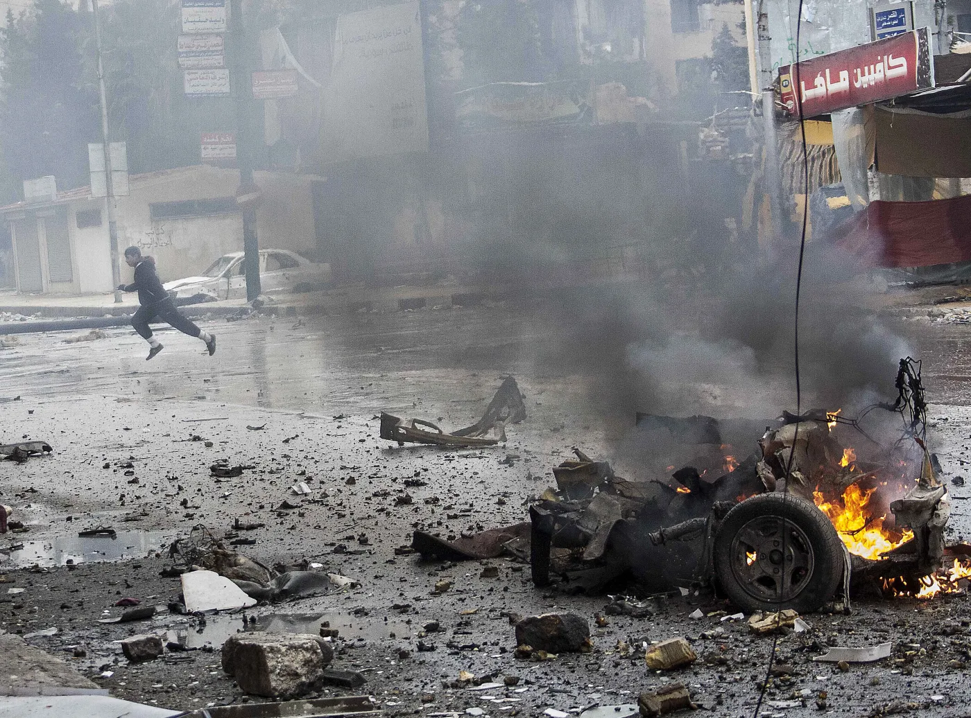 Syria bombardowanie
