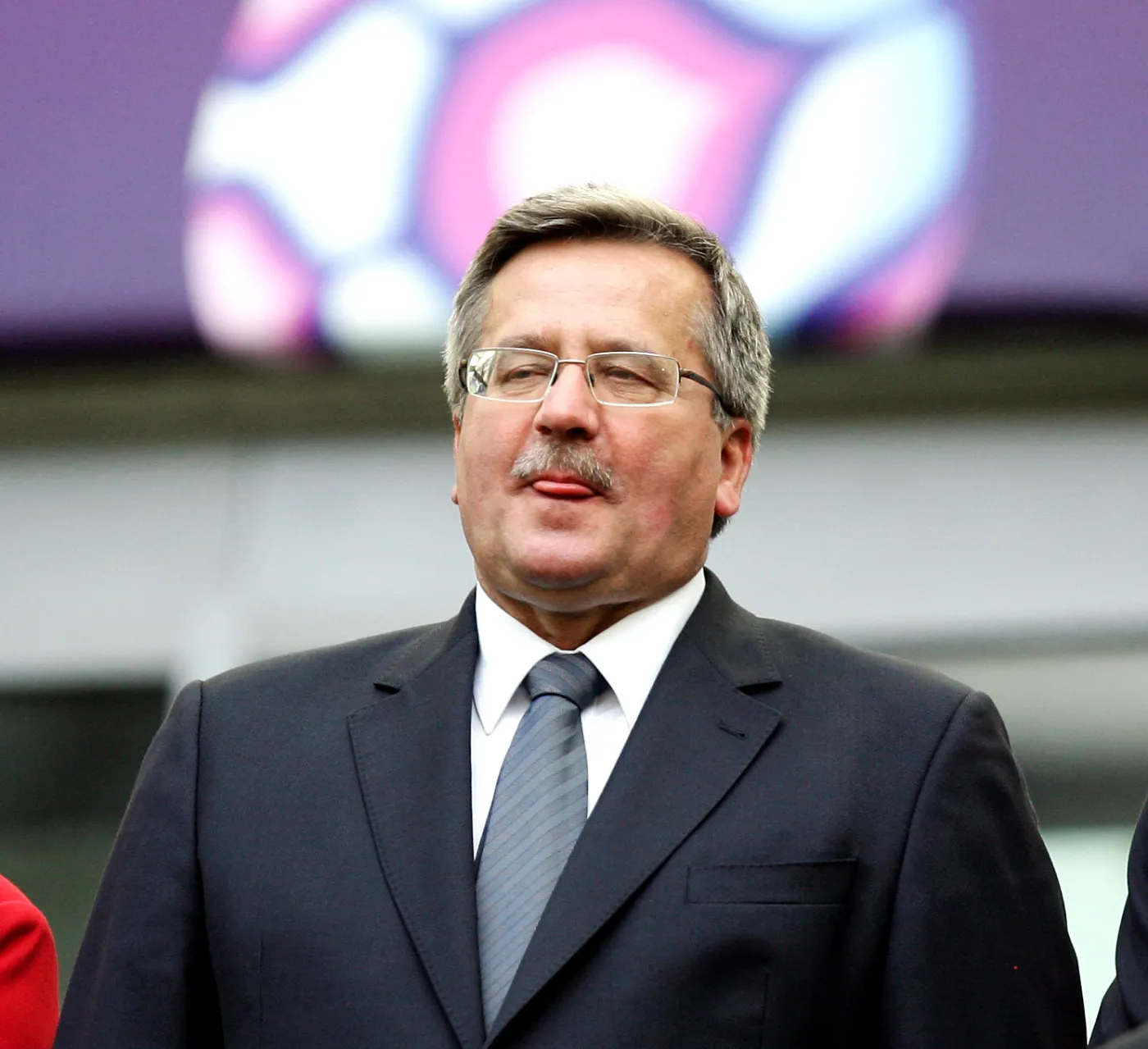 Bronisław Komorowski nie obwinia ochrony za uderzenie jajkiem