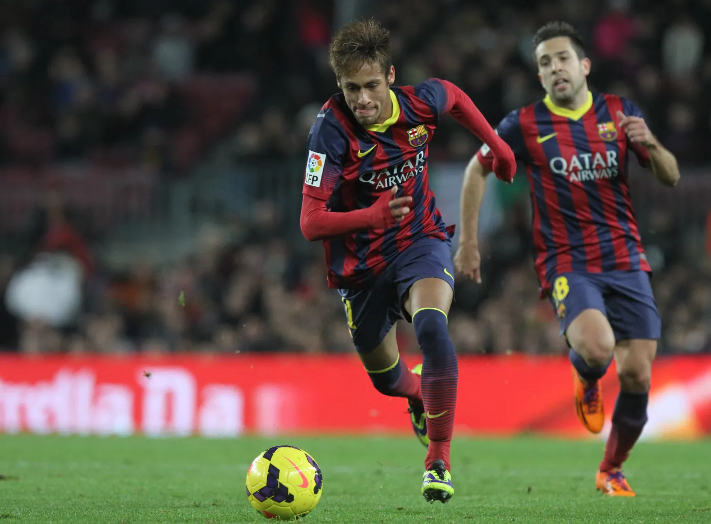 Neymar i Jordi Alba