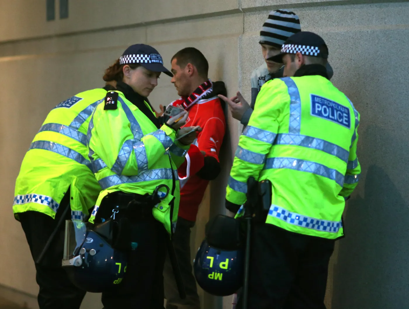 Polscy kibice na Wembley