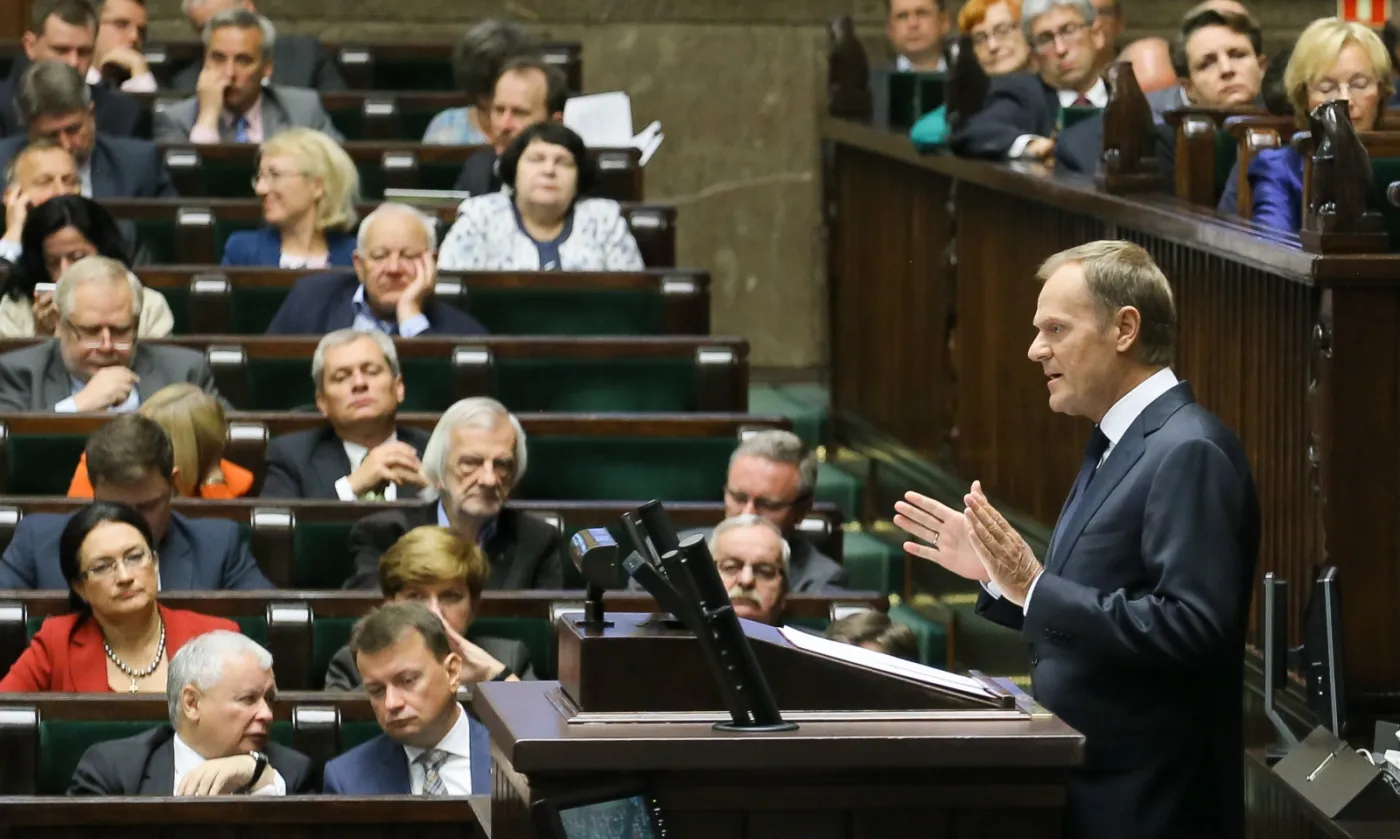 Donald Tusk w Sejmie