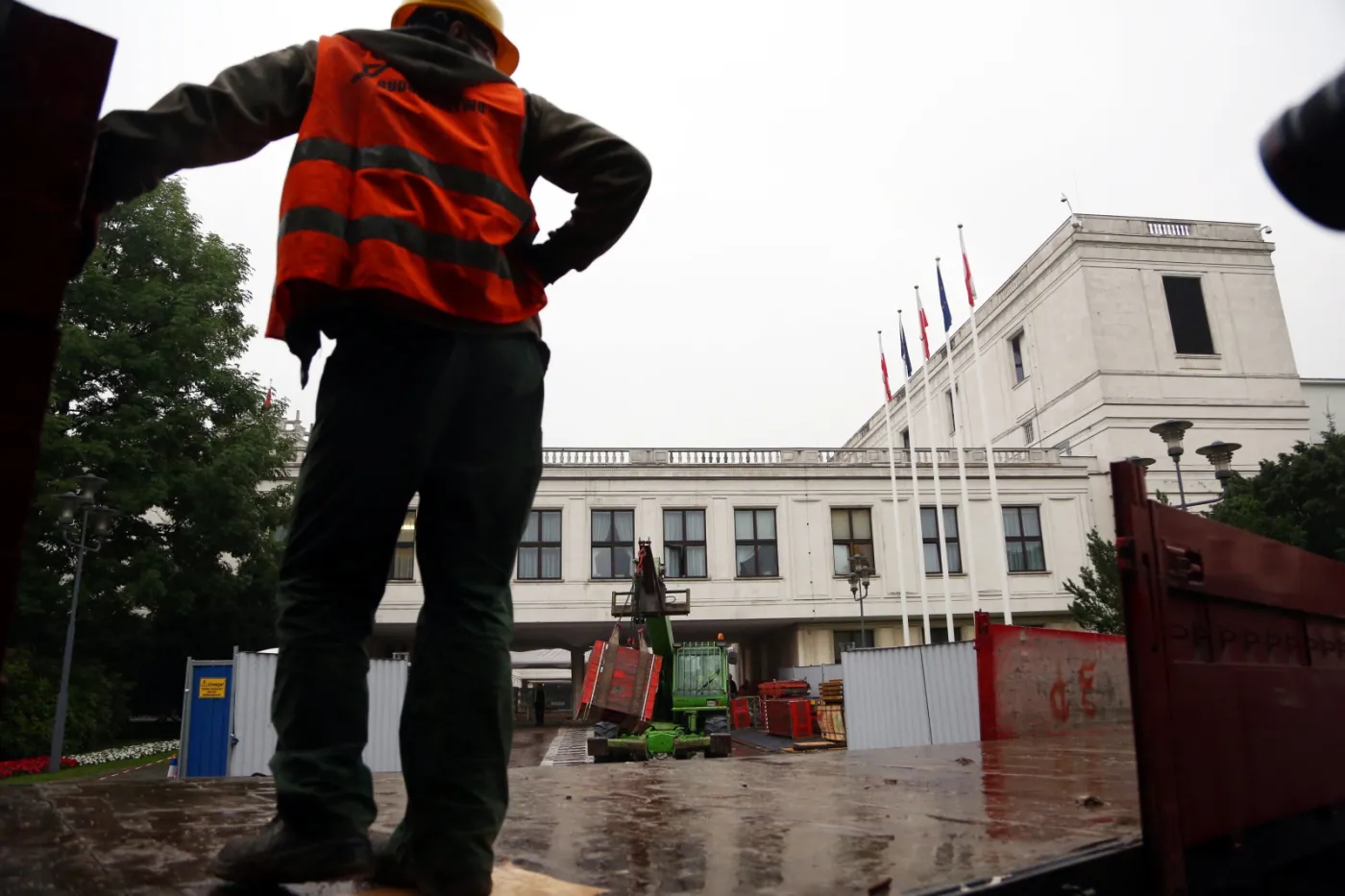 Trwa rozbudowa Sejmu