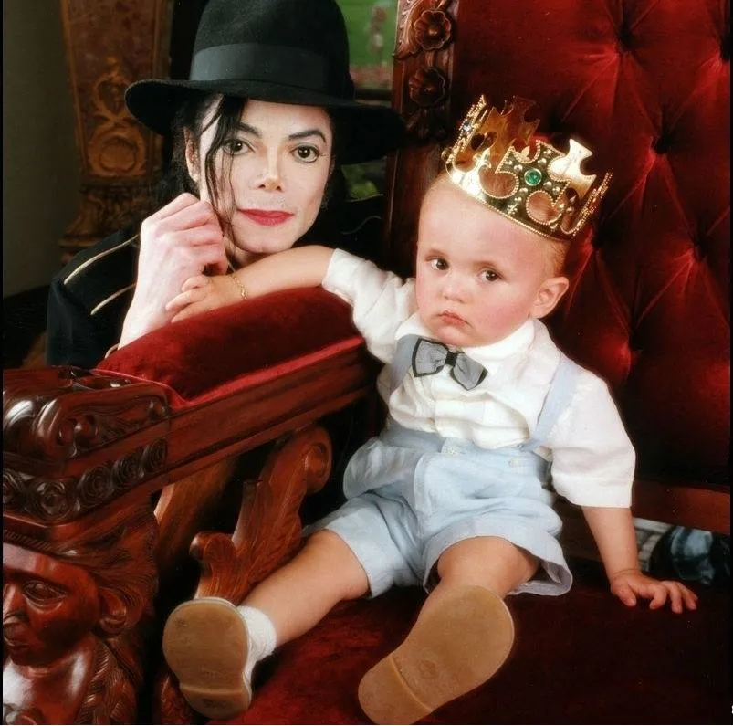 Prince Jackson z tatą