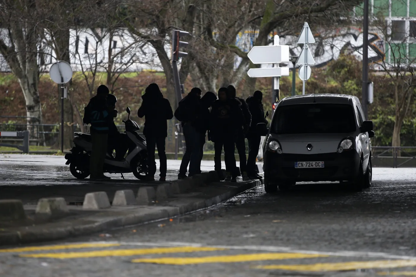 Francuscy policjanci