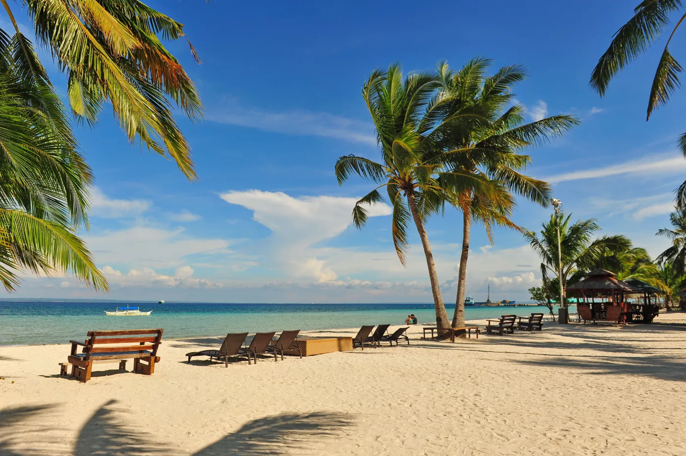 Plaża na wyspie Cebu