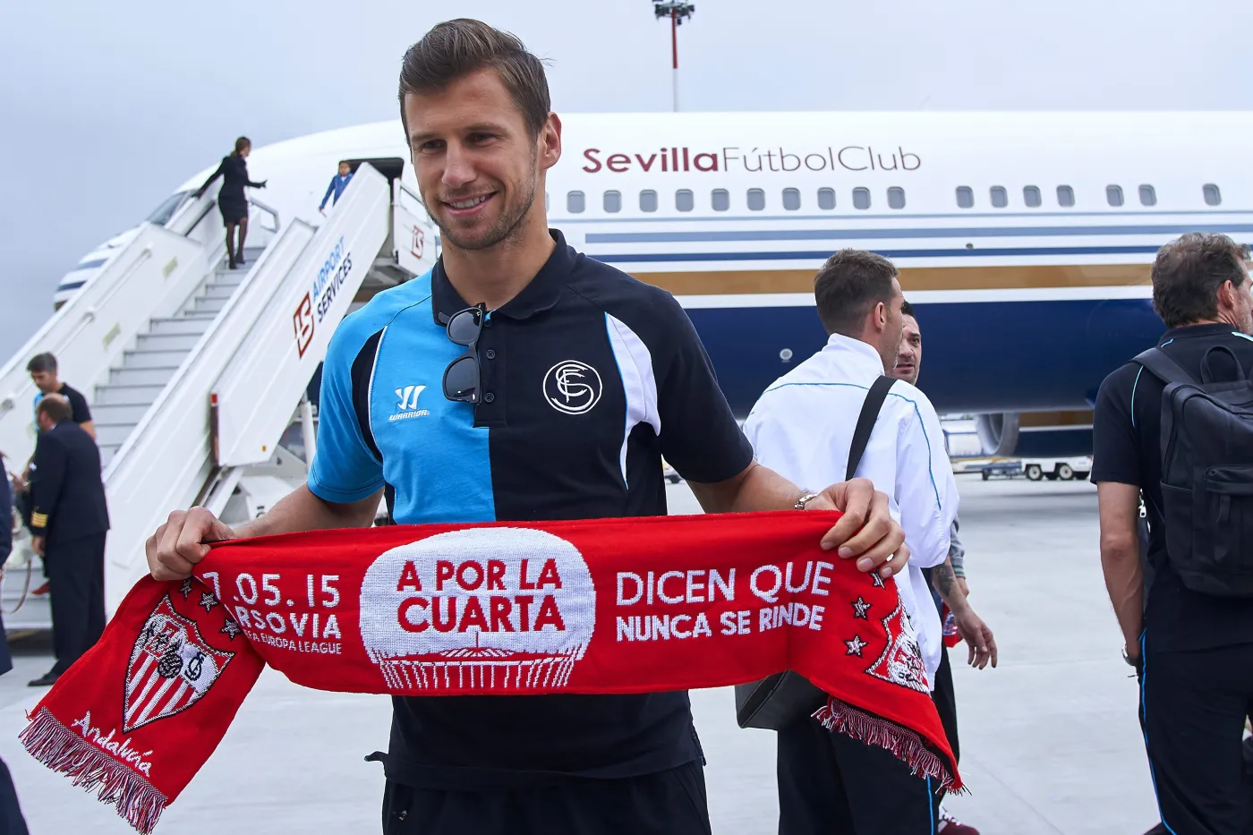 Liga Europy: Krychowiak i jego Sevilla już w Warszawie