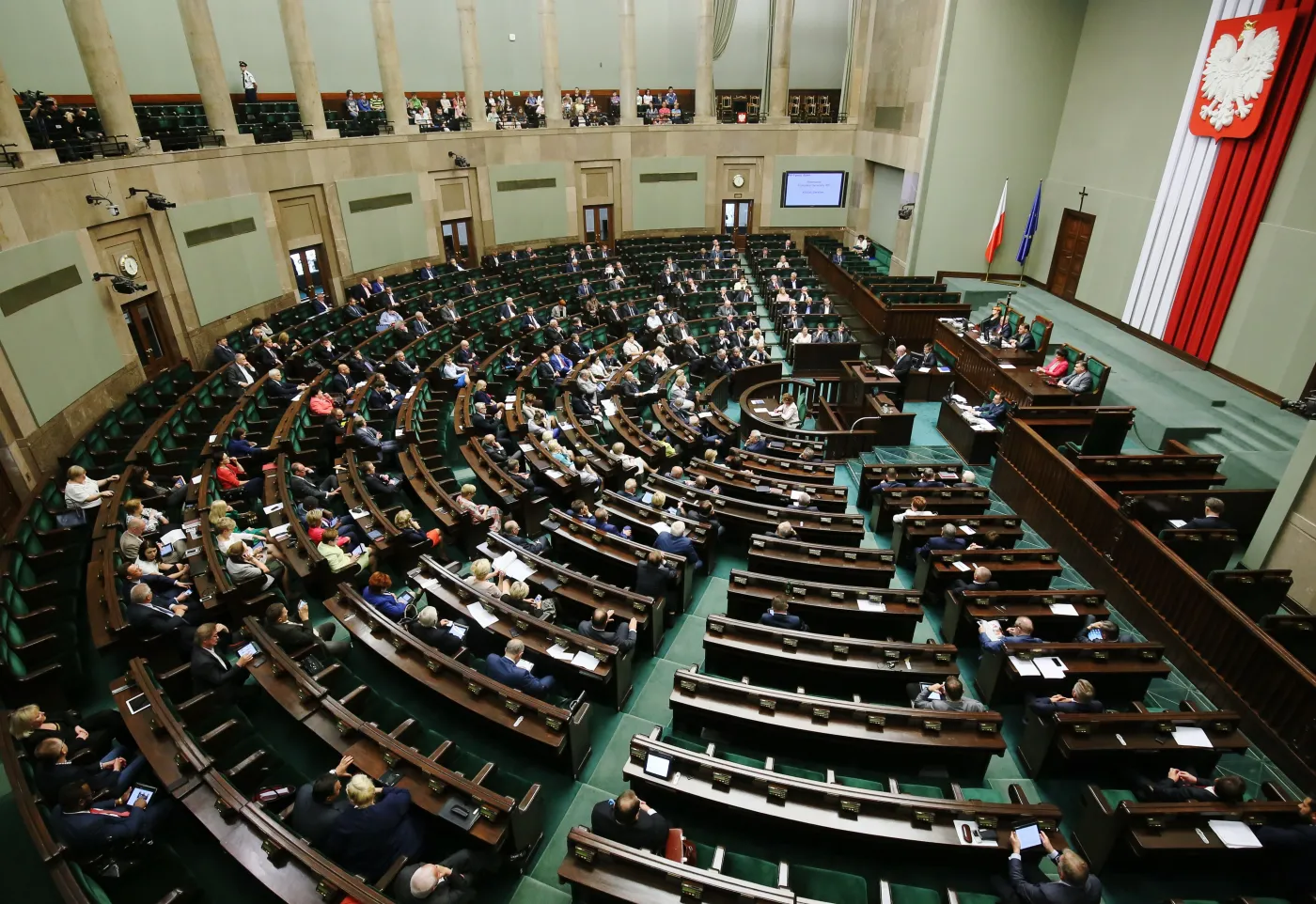 Sala posiedzeń Sejmu