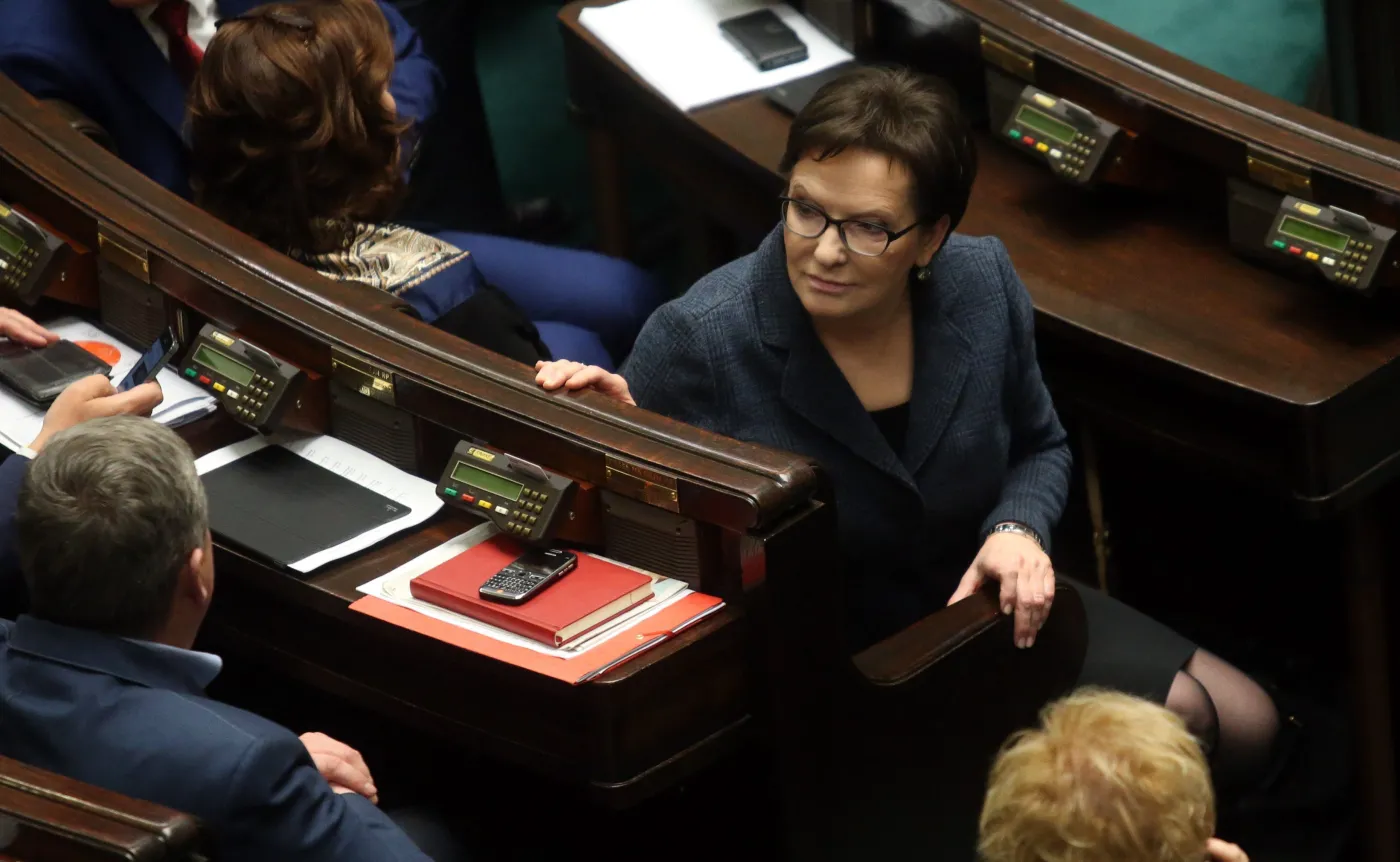 Ewa Kopacz w Sejmie
