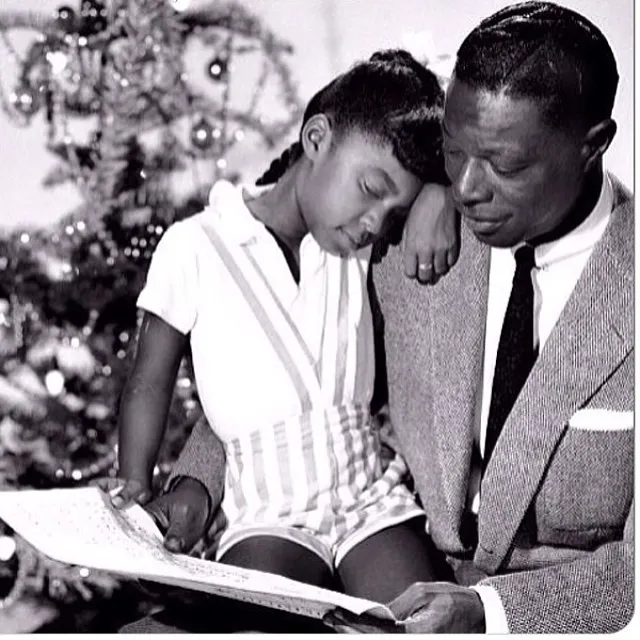 Natalie Cole z ojcem