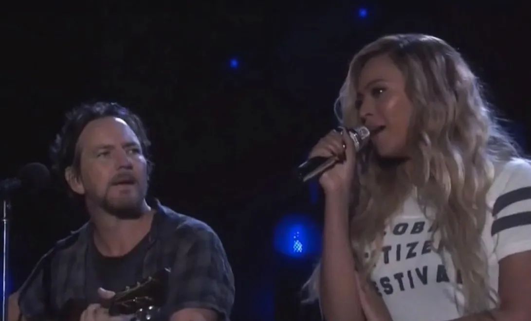Eddie Vedder i Beyoncé