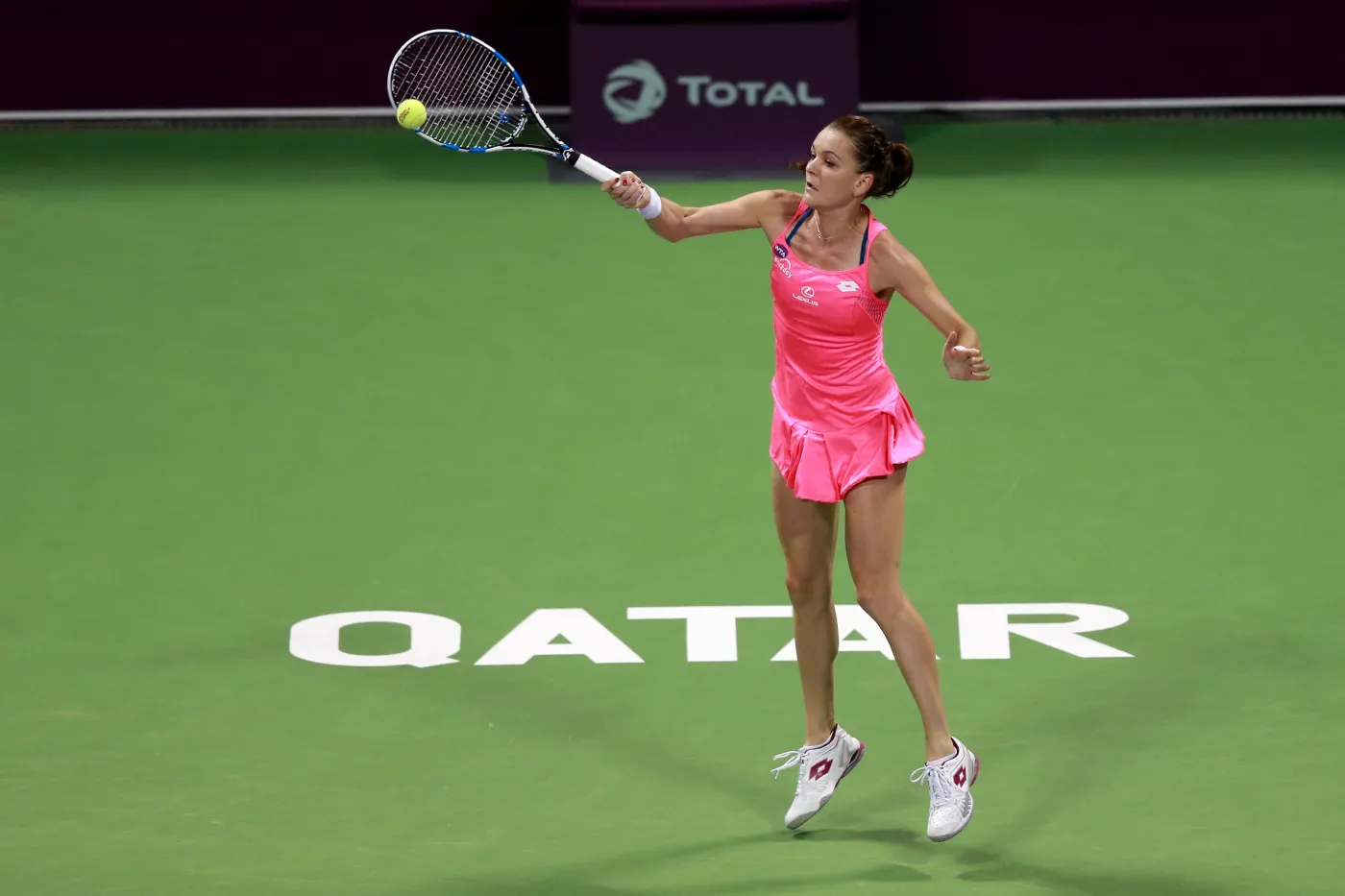 Agnieszka Radwańska w półfinale turnieju WTA w Dausze