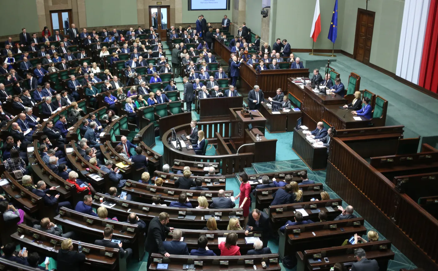 Sala posiedzeń Sejmu