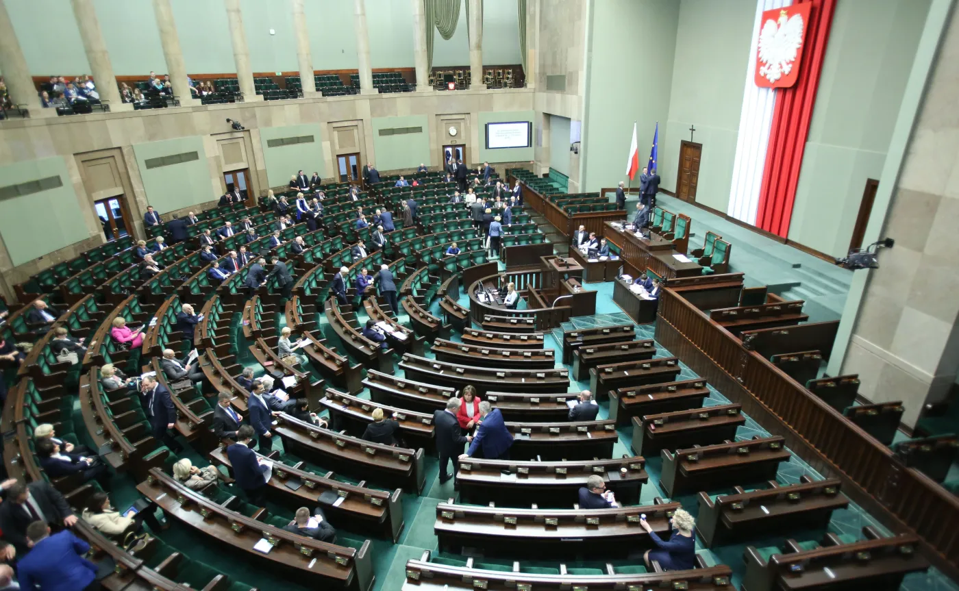 Sala posiedzeń Sejmu