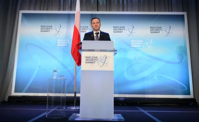 Prezydent Duda w USA: Chcemy szerszego udziału wojsk NATO w regionie