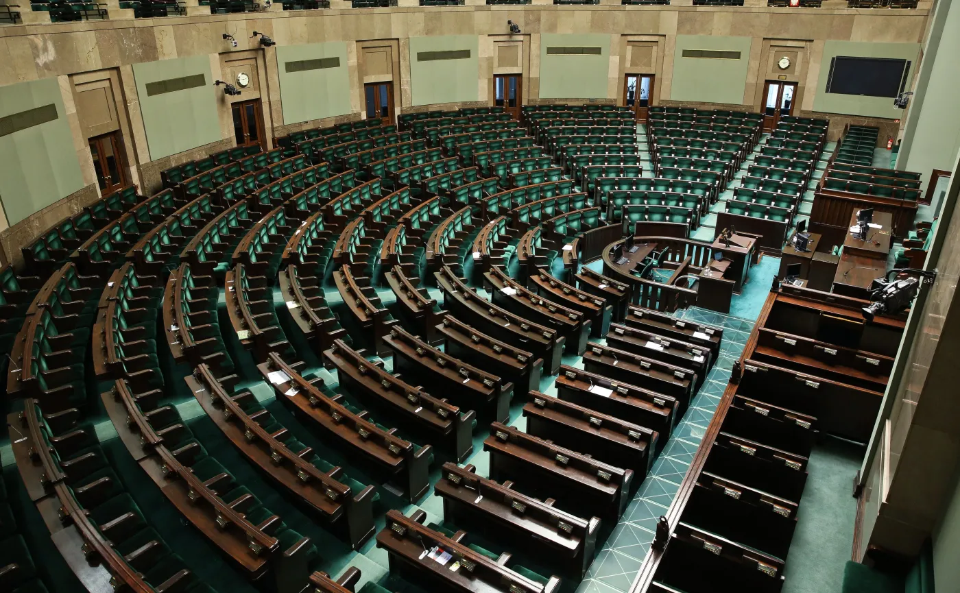 Sala plenarna Sejmu