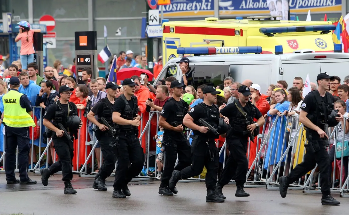 Policja podczas ŚDM