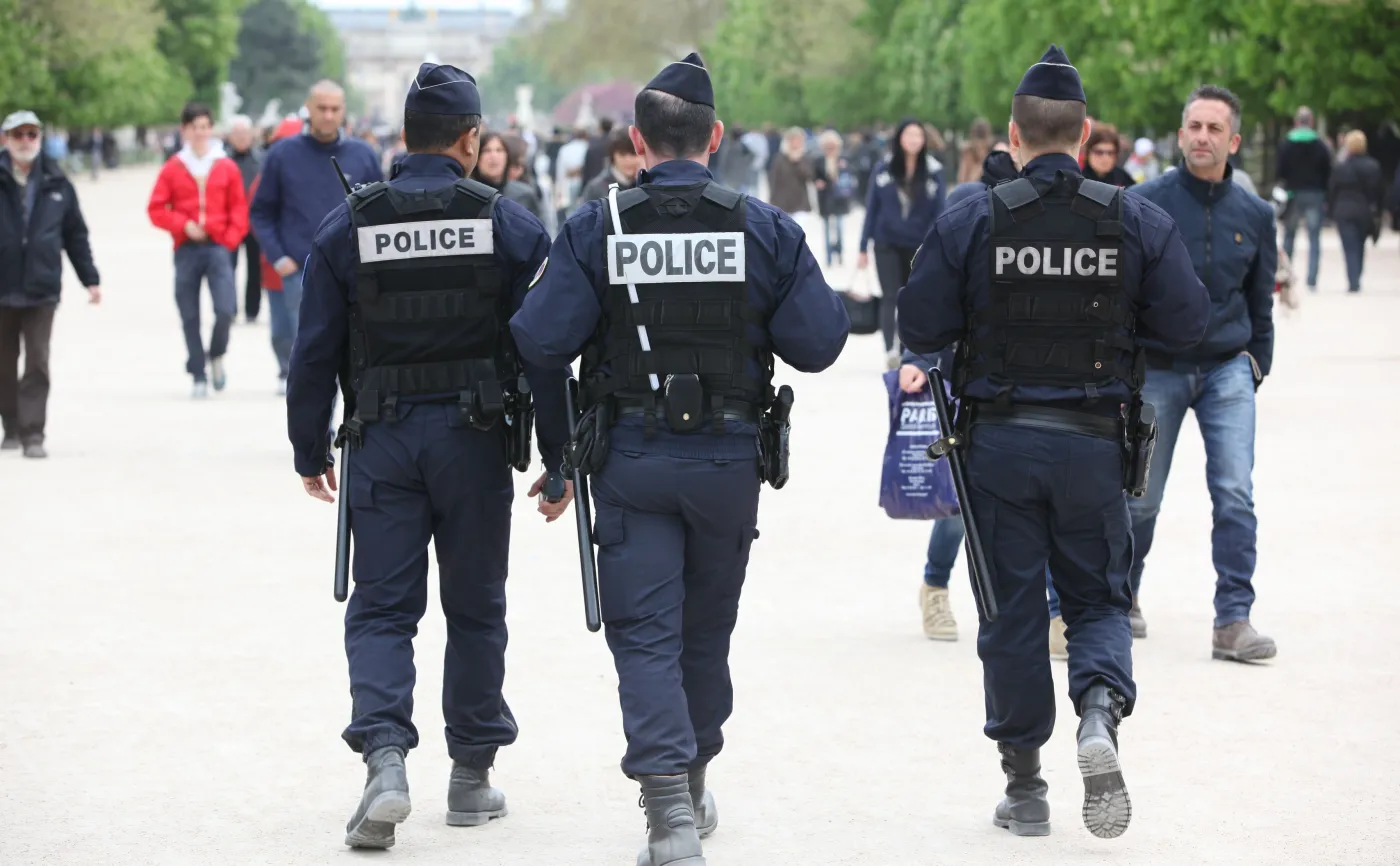 Francuscy policjanci