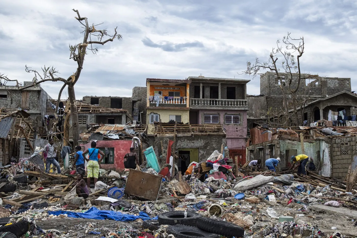 Zniszczenia na Haiti