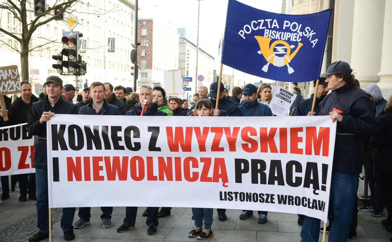 Protest pocztowców