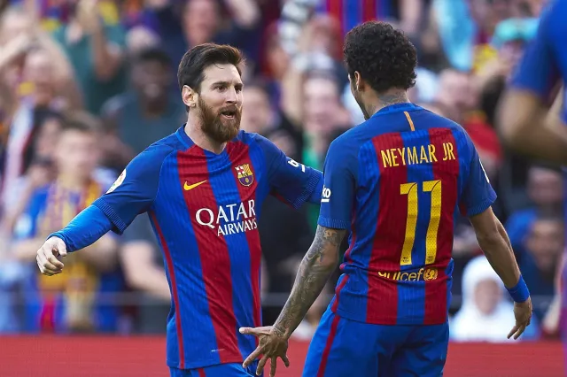 Liga hiszpańska: Messi trafił dwa razy, Suarez i Neymar dorzucili po golu [WIDEO]