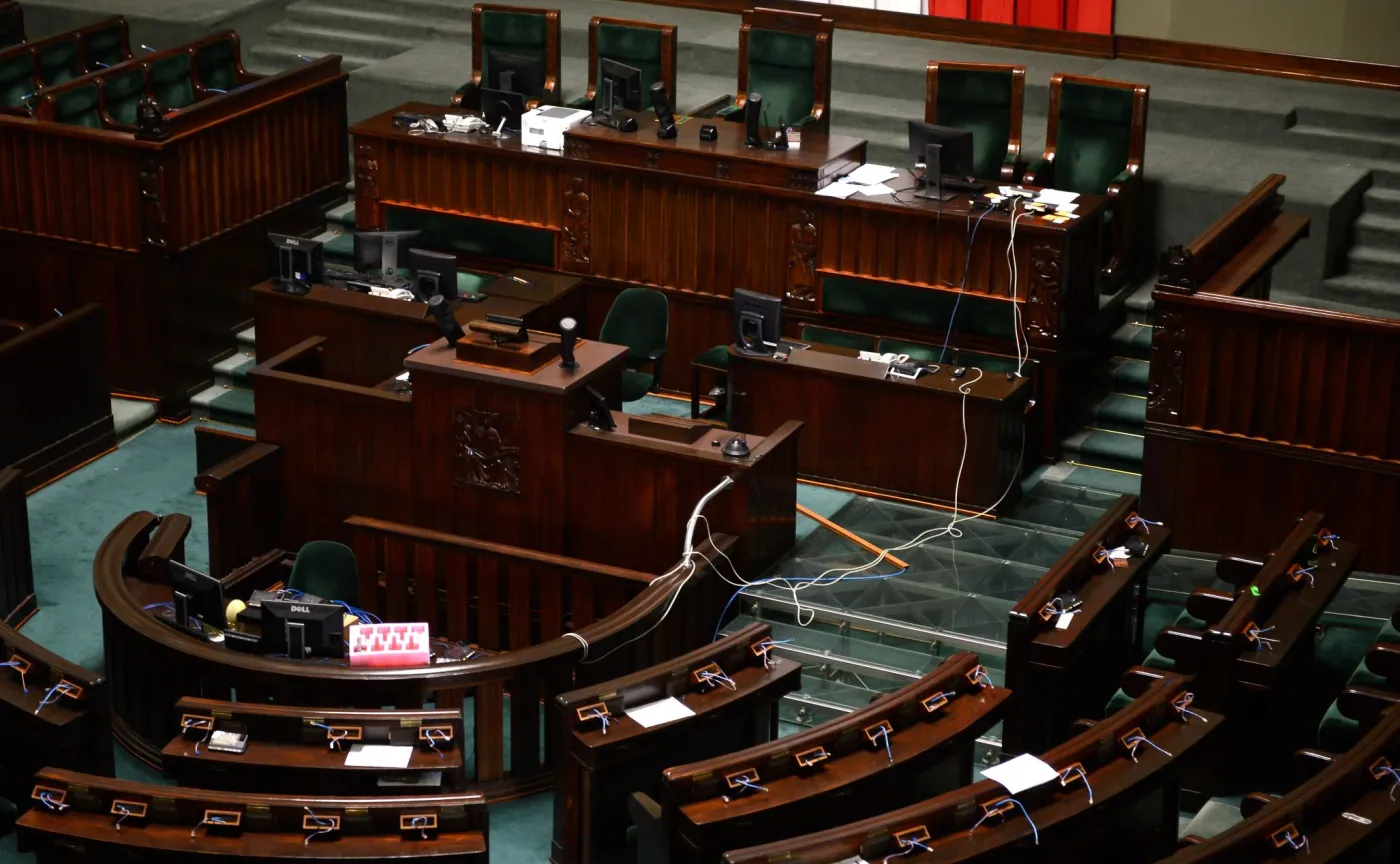 Sala posiedzeń Sejmu