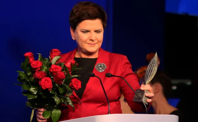 Szydło Człowiekiem Roku Forum Ekonomicznego w Krynicy. Premier dziękuje Kaczyńskiemu