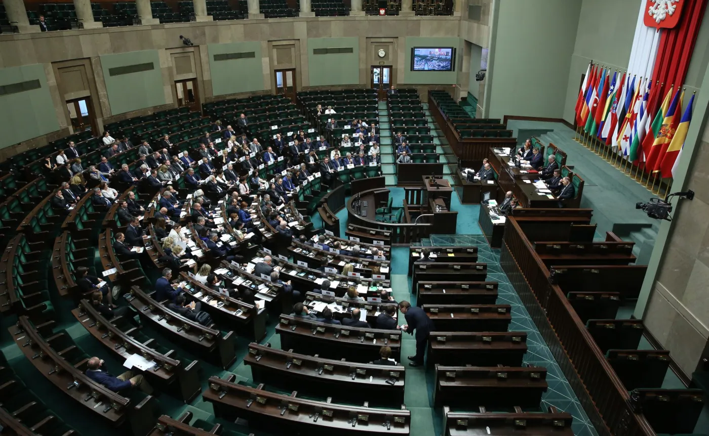 Sala posiedzeń Sejmu