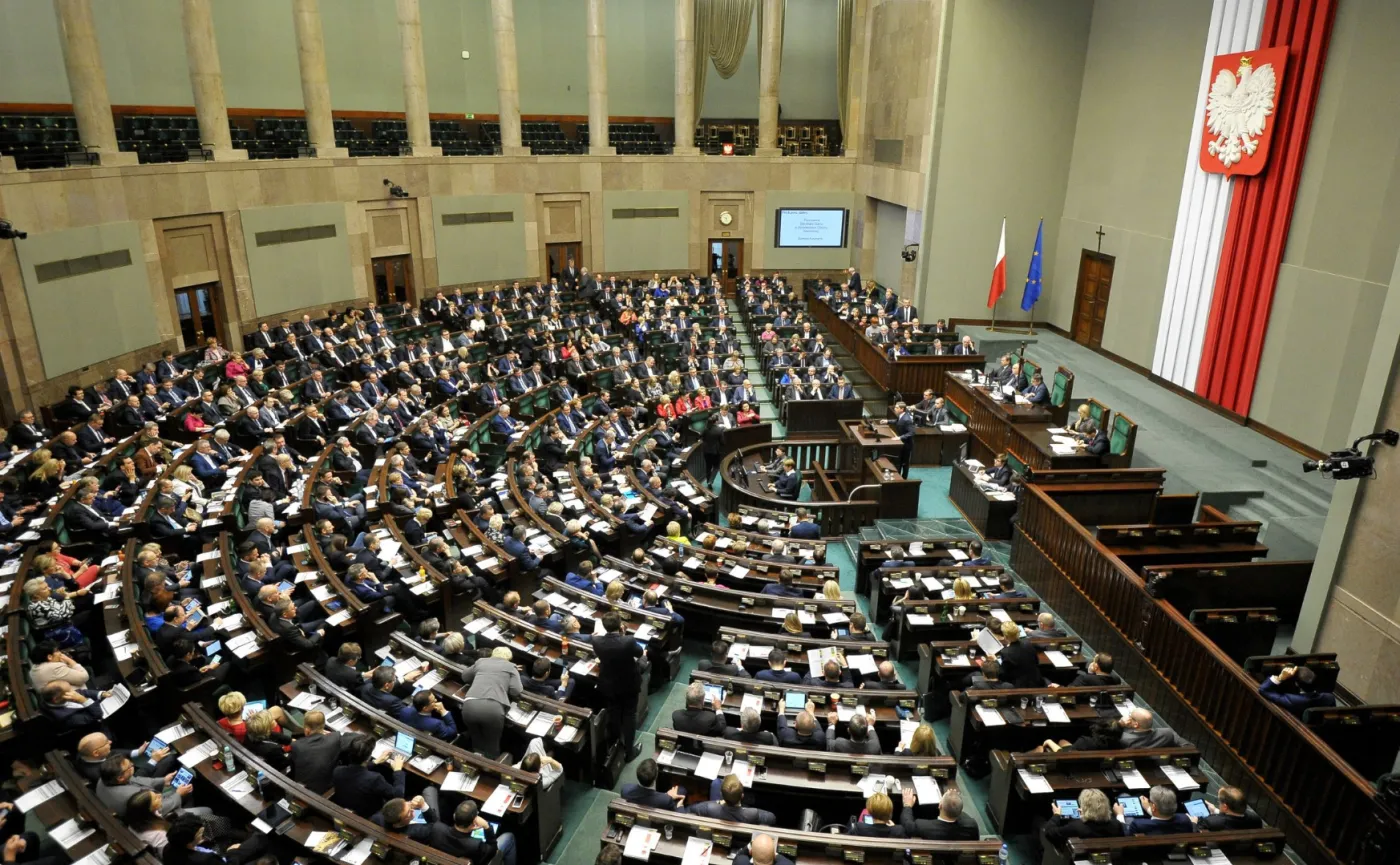 Sala posiedzeń Sejmu