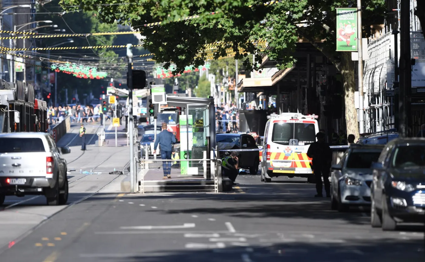 Wypadek w Melbourne