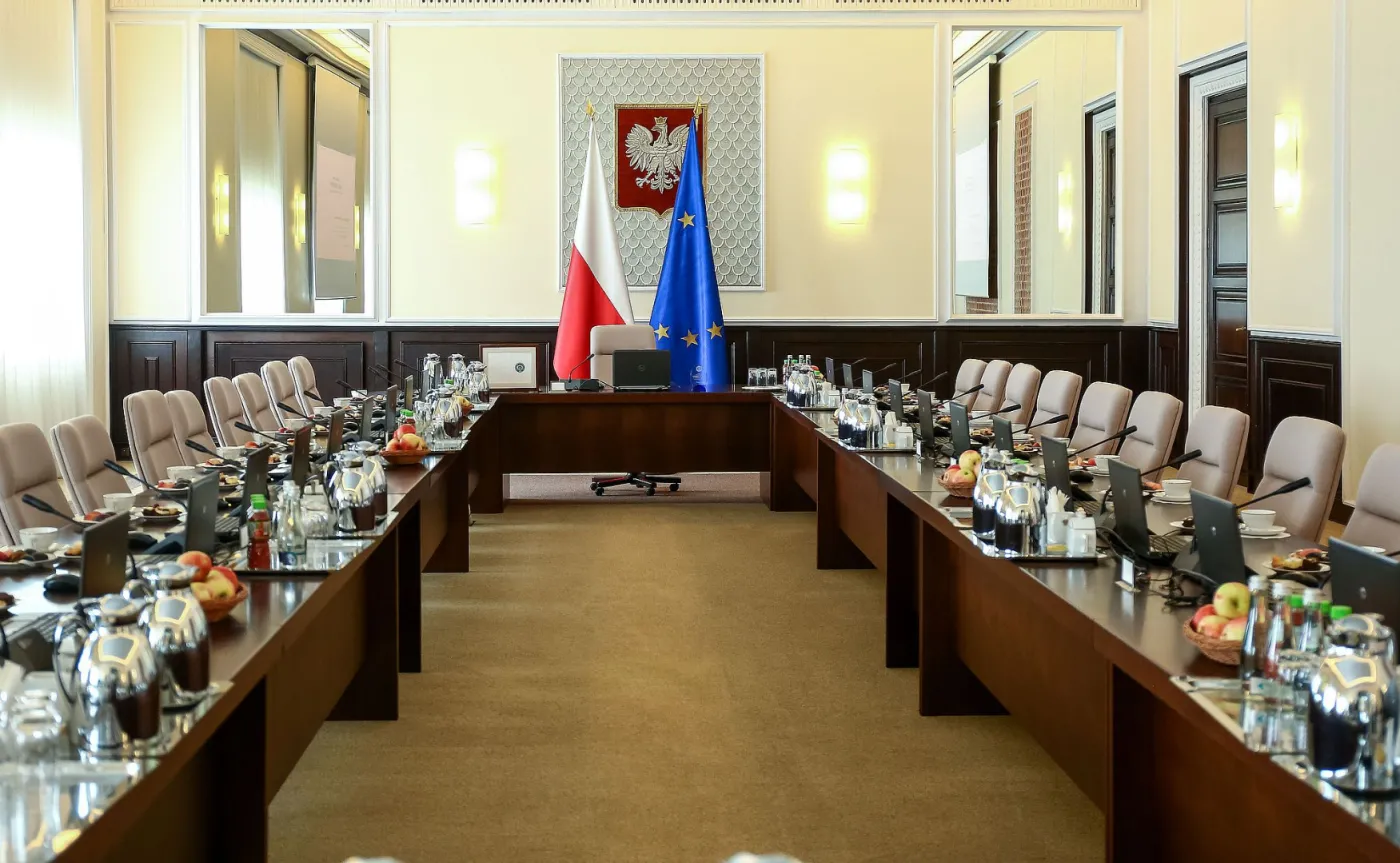 Sala posiedzeń rządu