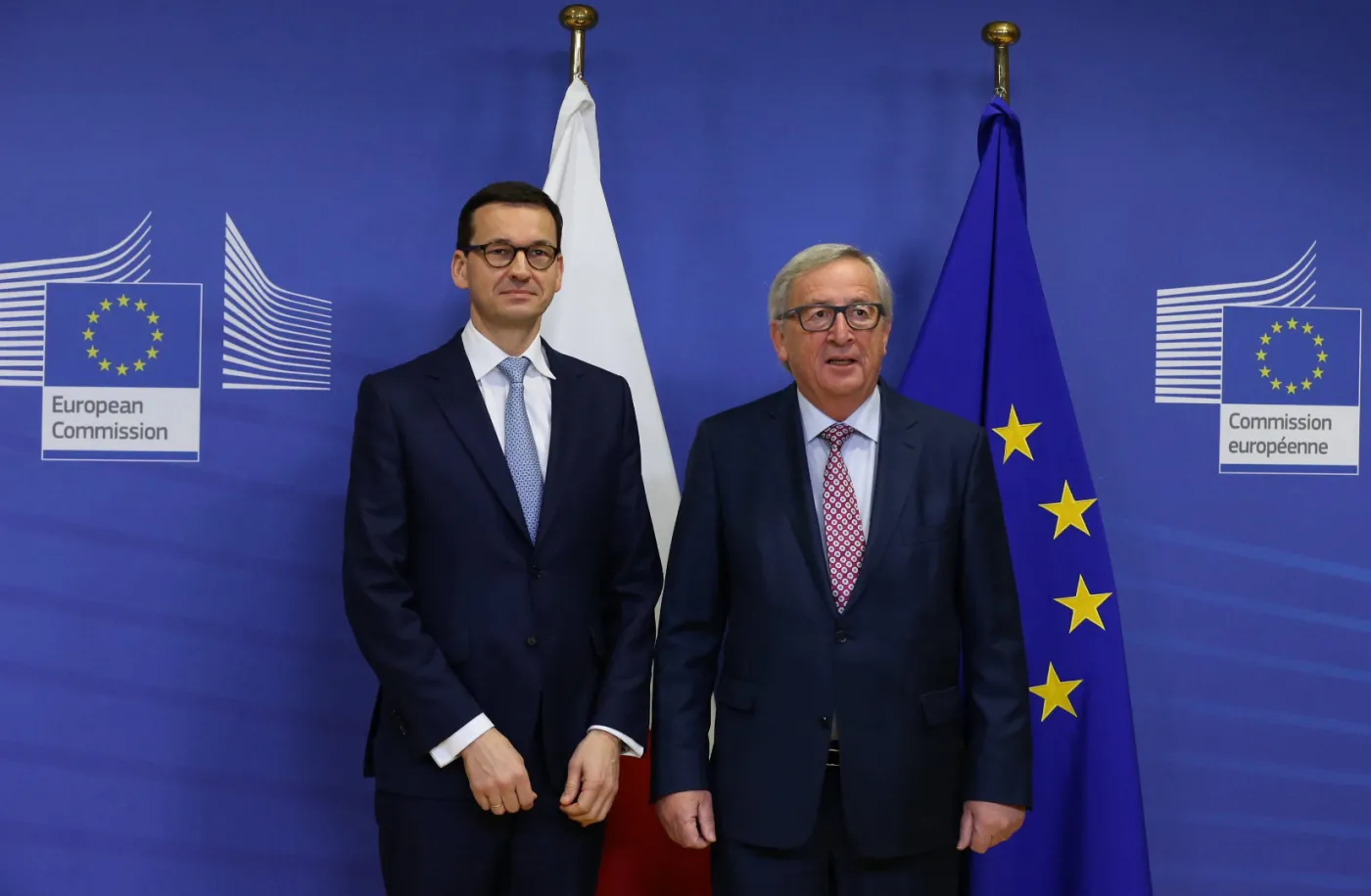 Morawiecki i Juncker
