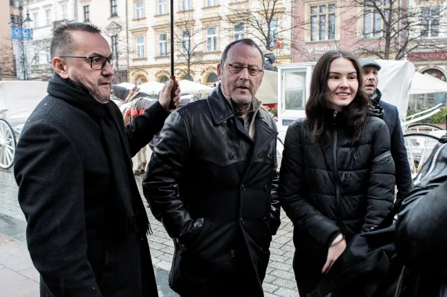 Jean Reno w Krakowie