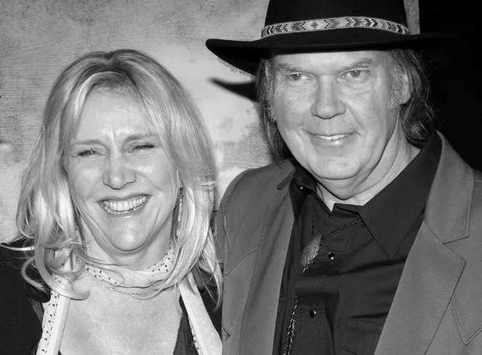 Pegi Young z mężem