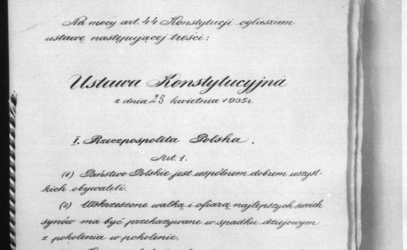 Konstytucja z 1935 r. 