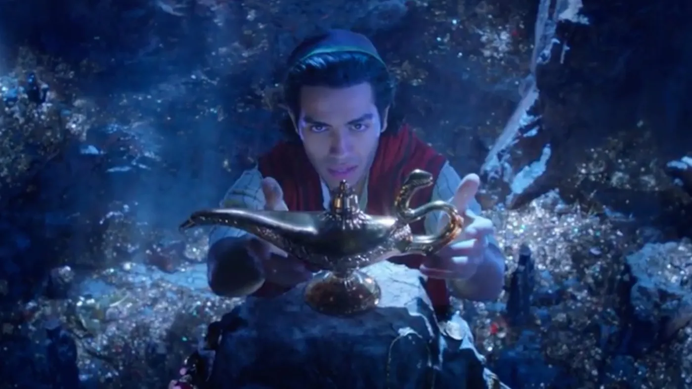 Kadr z filmu "Aladyn"