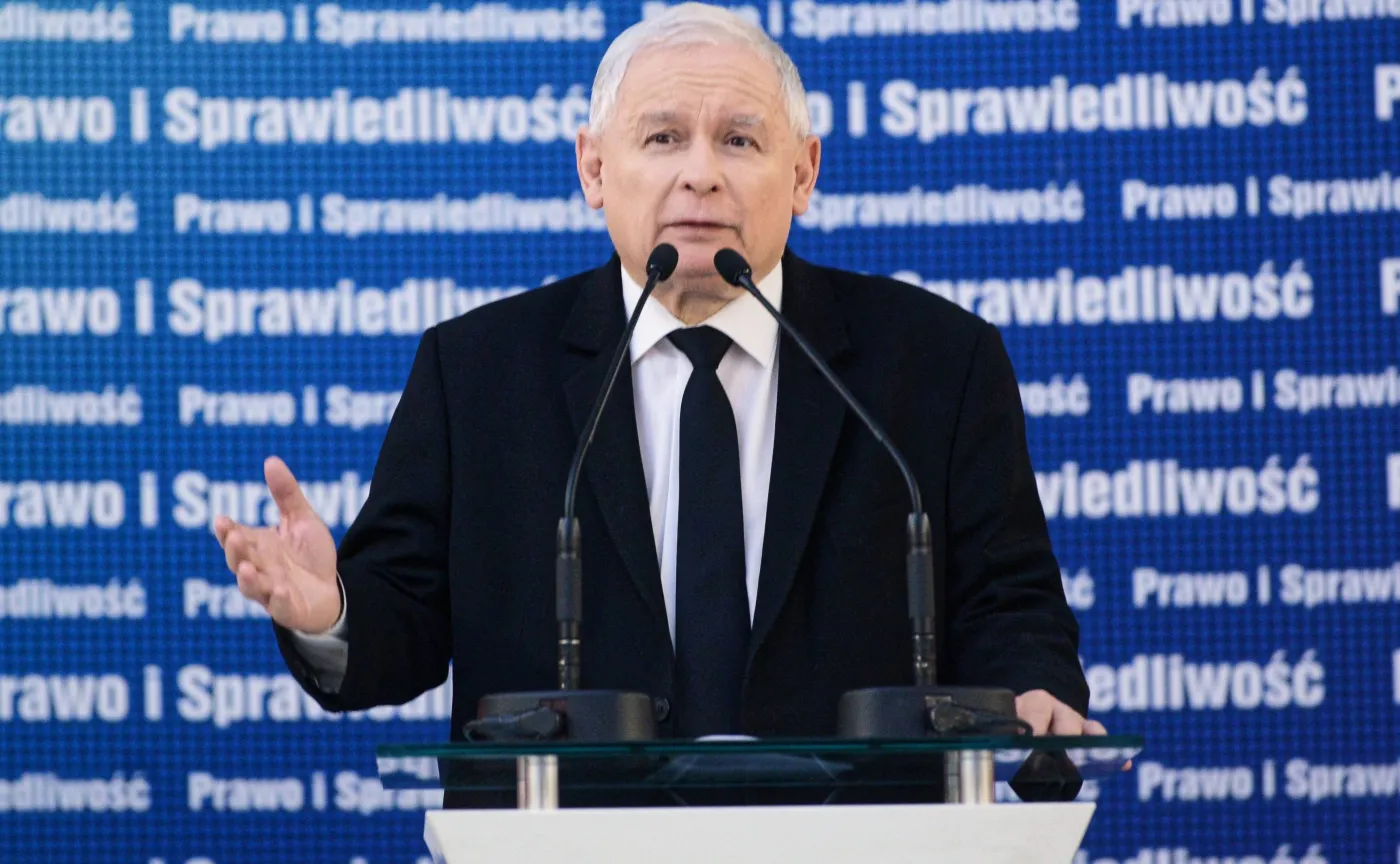 Kaczyński o współpracy Kujdy z SB: Informacja spadła na mnie jak grom z jasnego nieba