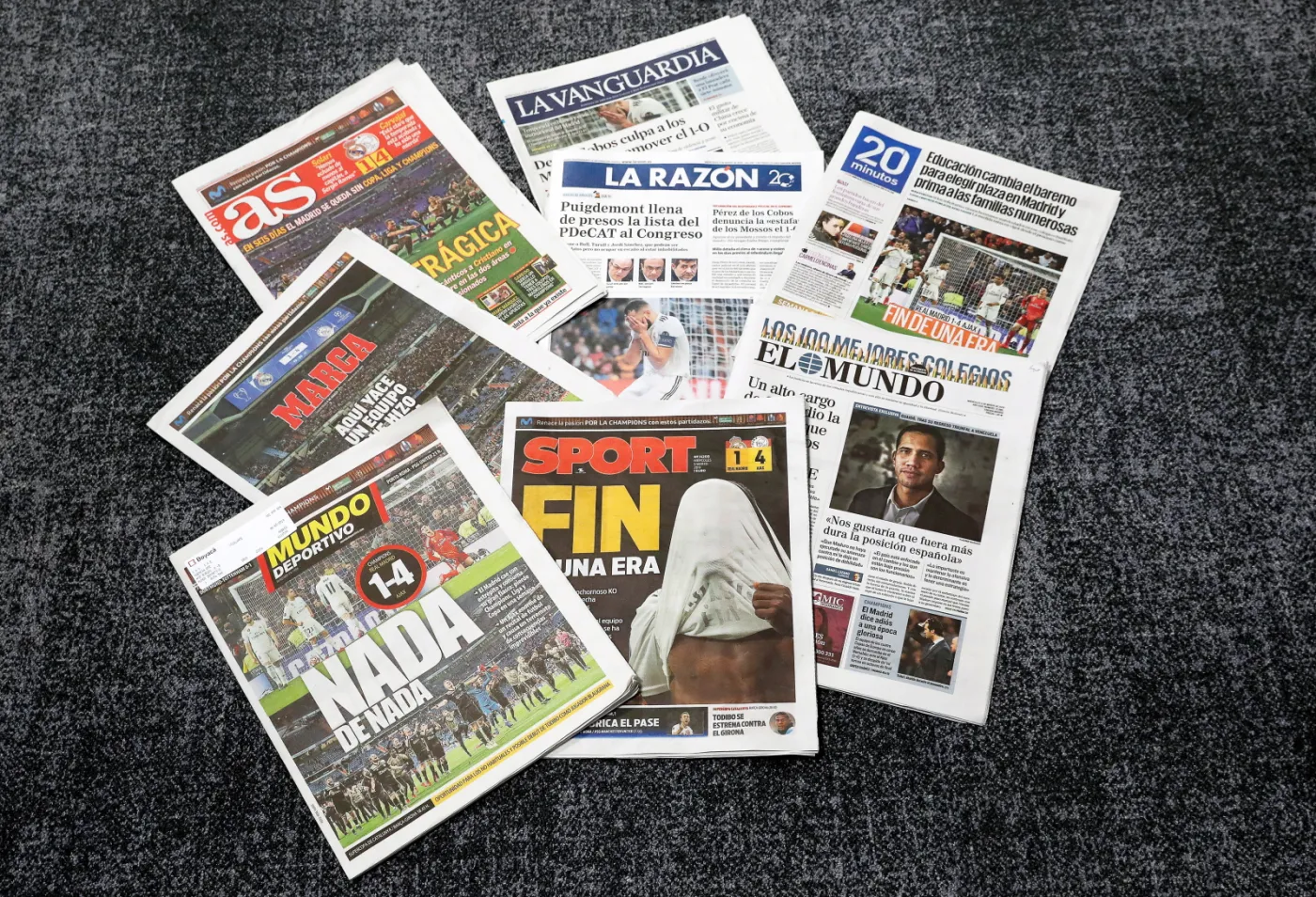 Hiszpańskie gazety