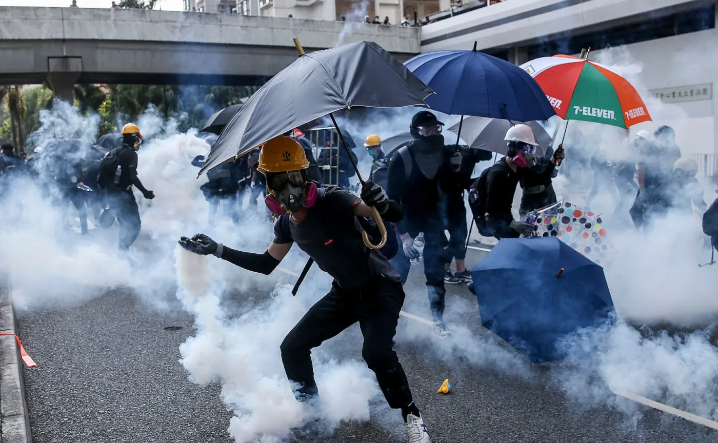 Protesty w Hongkongu
