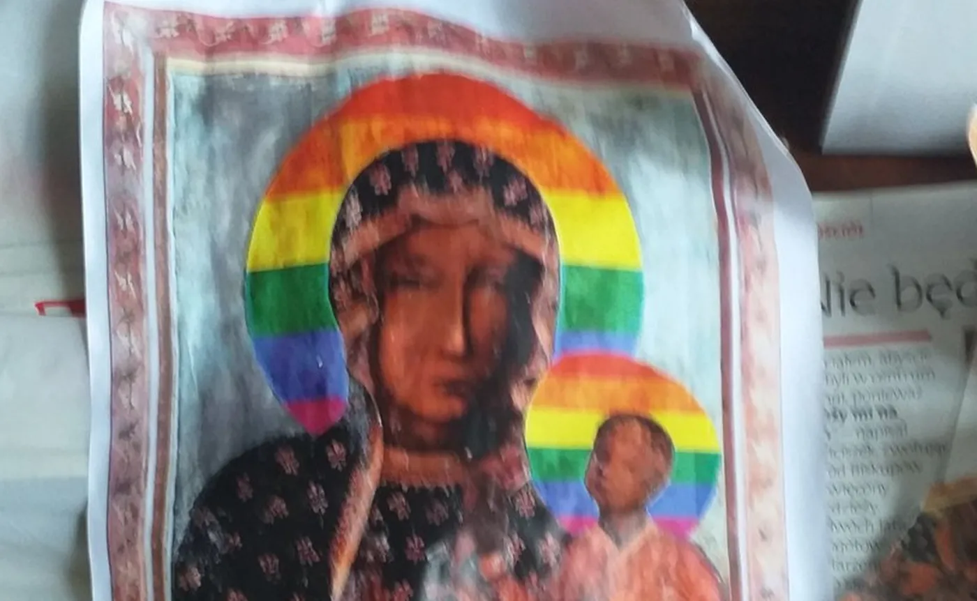 Matka Boska plakat
