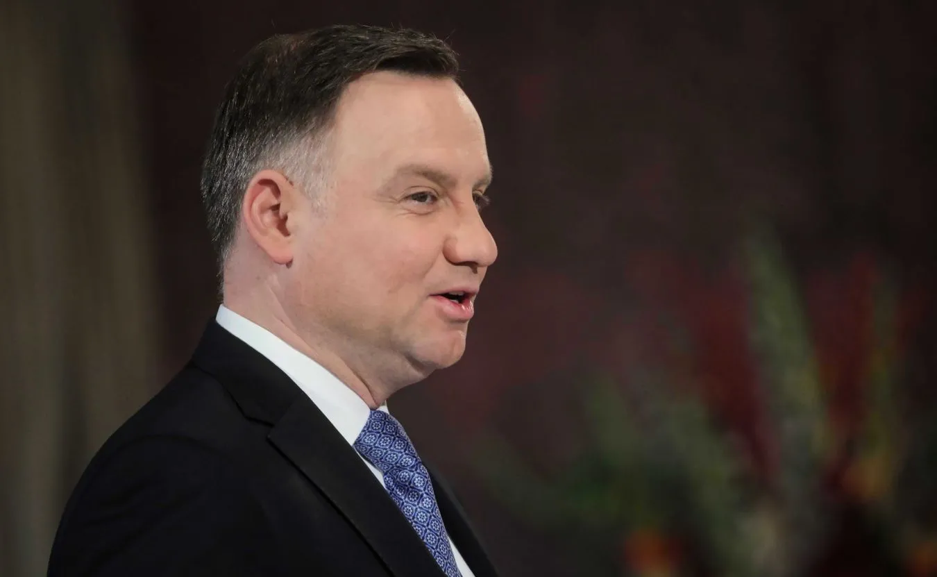Andrzej Duda w Hadze