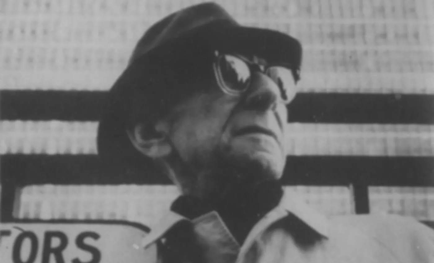 Antoni Słonimski (Fot. Scanned from the book: Aleksander Janta: Lustra i reflektory, 1982)