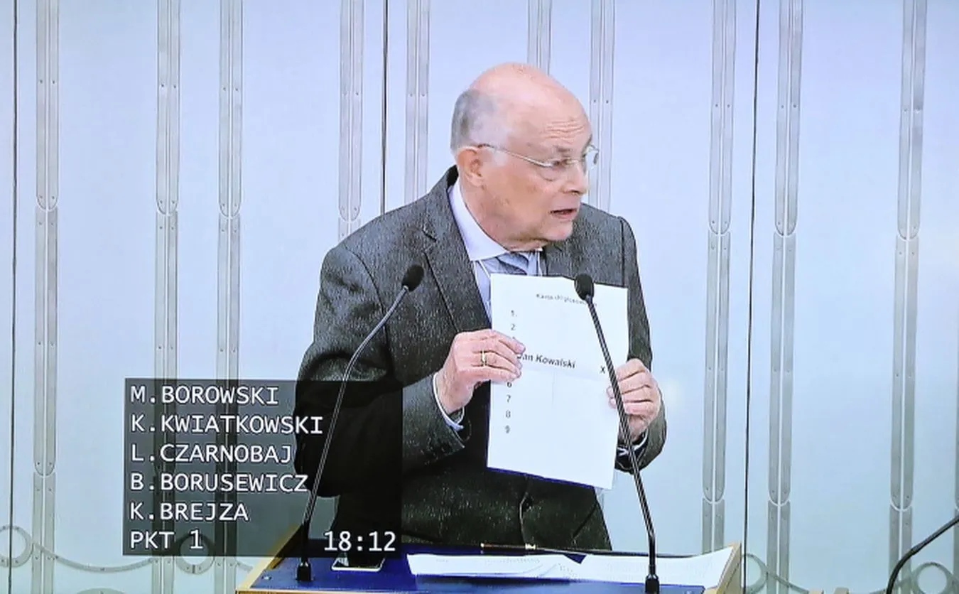 Eksperyment Borowskiego w Senacie. Liczenie głosów? 11 dni przez 24 godziny na dobę